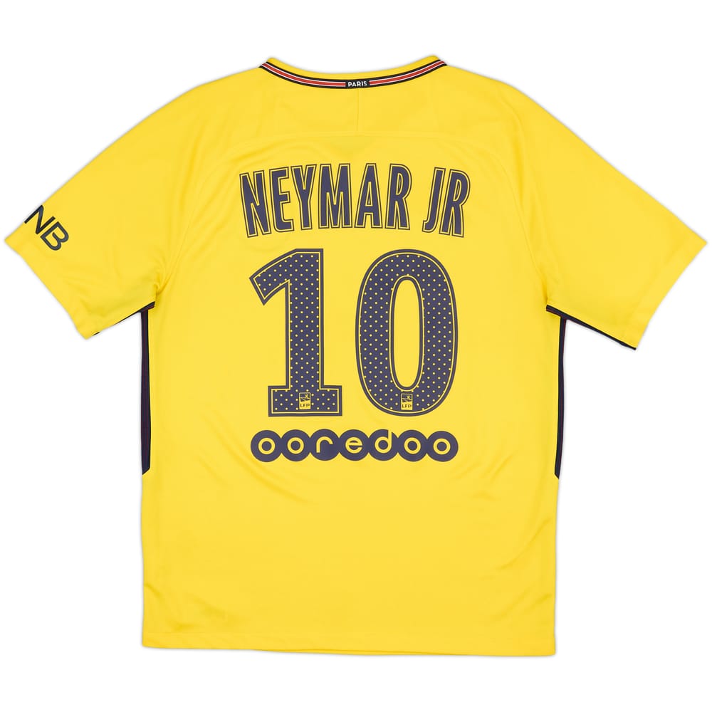 2017-18 Paris Saint-Germain Away Shirt Neymar Jr #10 - 9/10 - (M)
