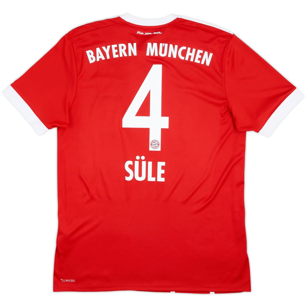 Camiseta de local del Bayern Munich 2017-18 Sule #4 - 8/10 - (M)