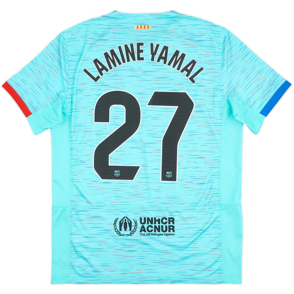 2023-24 Barcelona Third Shirt Lamine Yamal #27 - 10/10 - (L)
