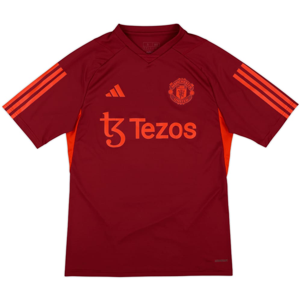 2023-24 Manchester United adidas Training Shirt - 10/10 - (S)