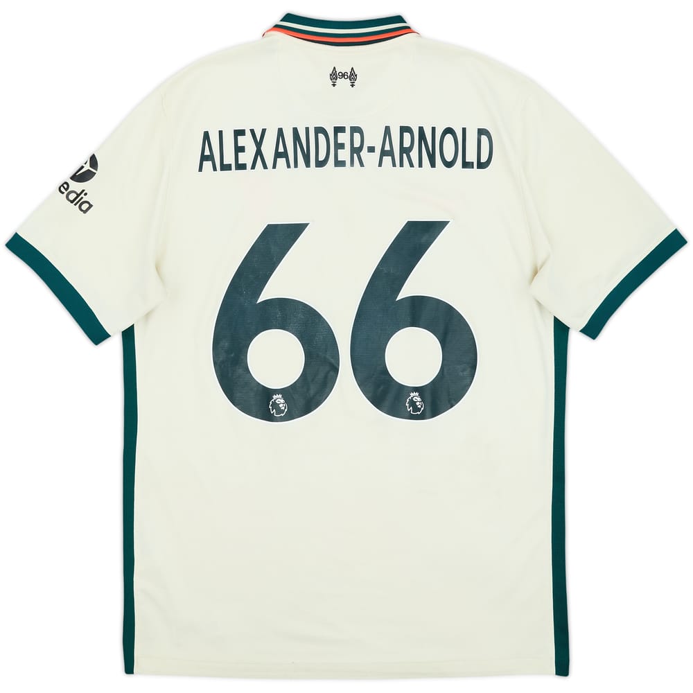 2021-22 Liverpool Away Shirt Alexander-Arnold #66 - 5/10 - (M)