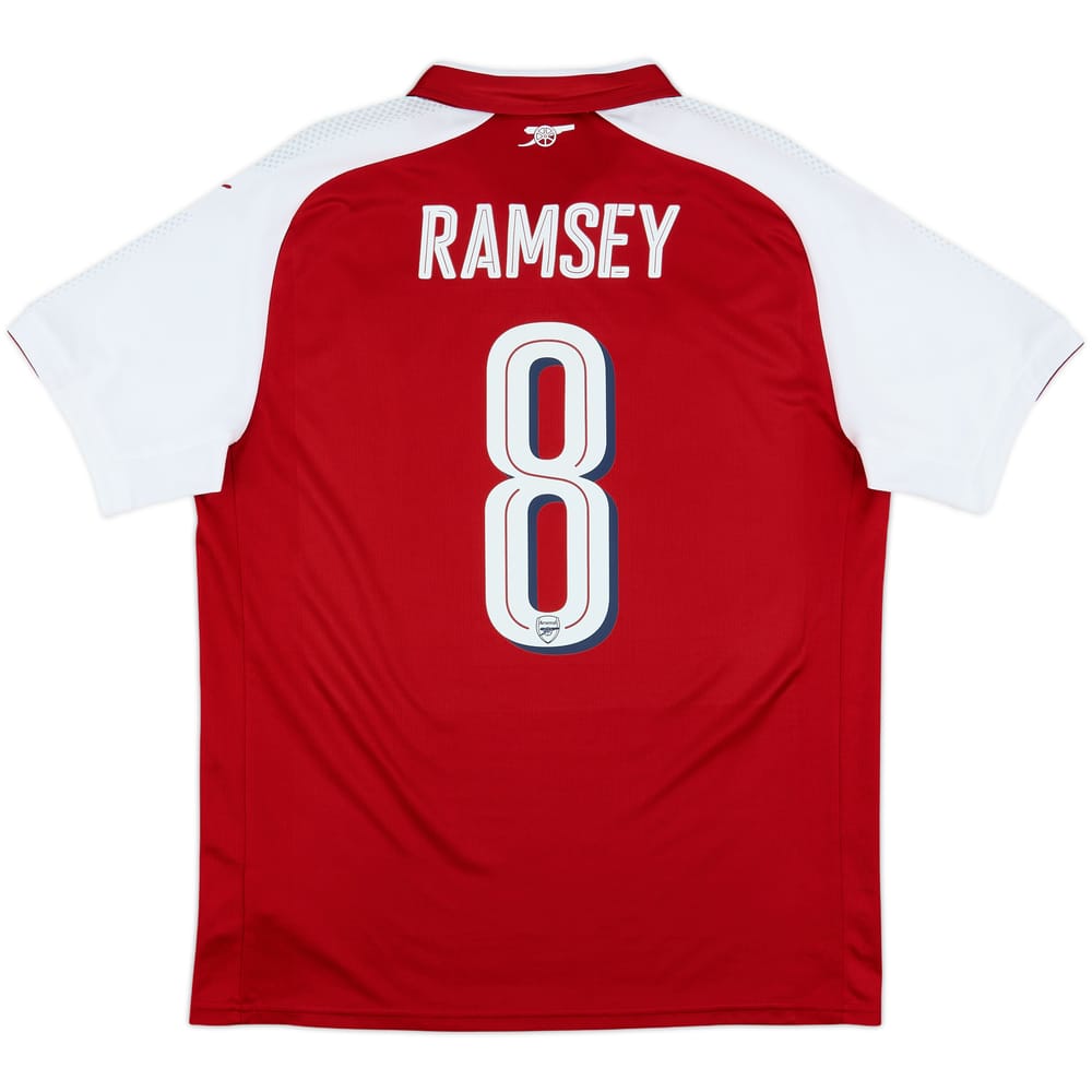 2017-18 Arsenal Home Shirt Ramsey #8 - 10/10 - (L)