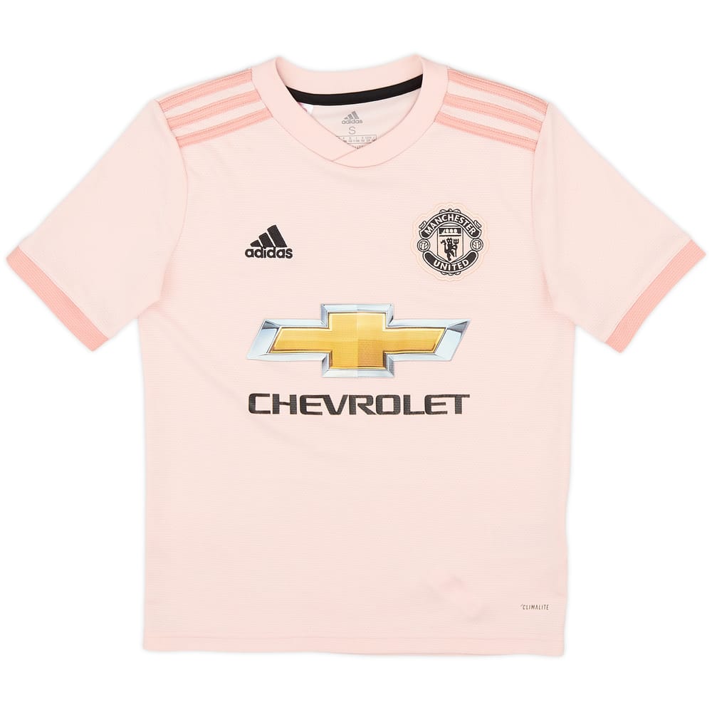 2018-19 Manchester United Away Shirt - 9/10 - (S.Boys)