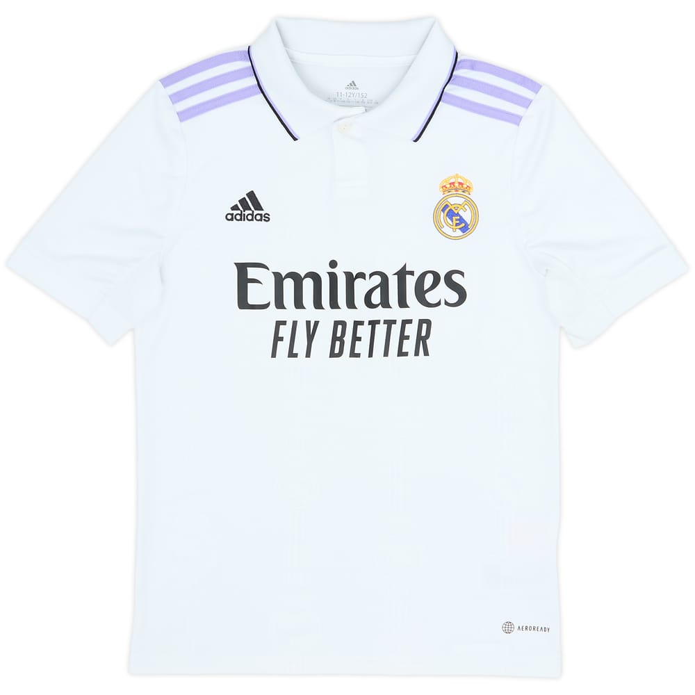2022-23 Real Madrid Home Shirt - 8/10 - (M.Boys)