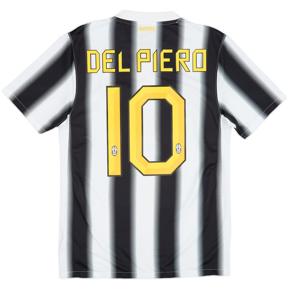 2010-11 Juventus Home Shirt Del Piero #10 - 5/10 - (S)