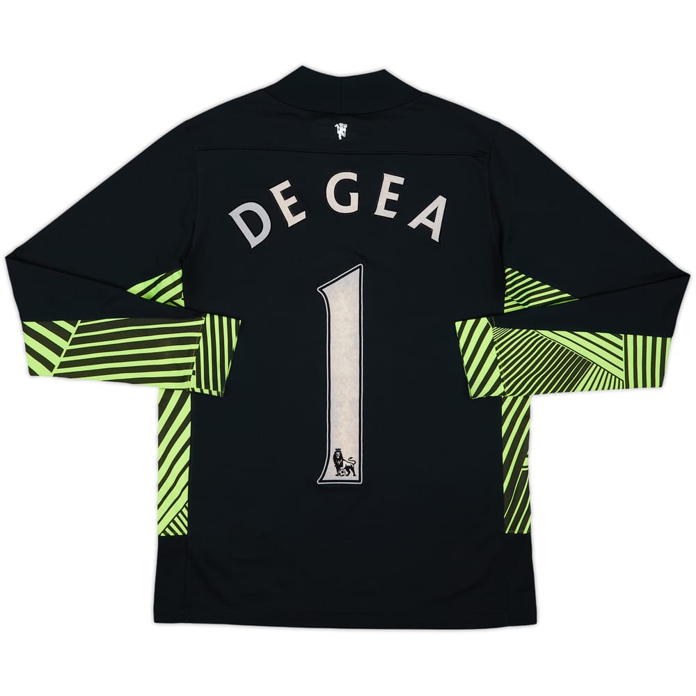 2011-12 Manchester United GK Shirt De Gea #1 - 7/10 - (L.Boys)