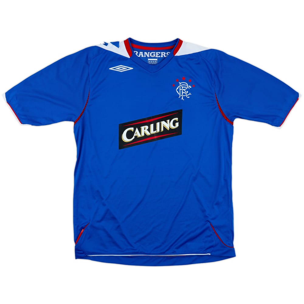 2006-07 Rangers Home Shirt Bob - 5/10 - (L)