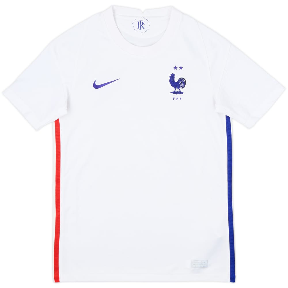 2020-21 France Away Shirt - 10/10 - (L.Boys)
