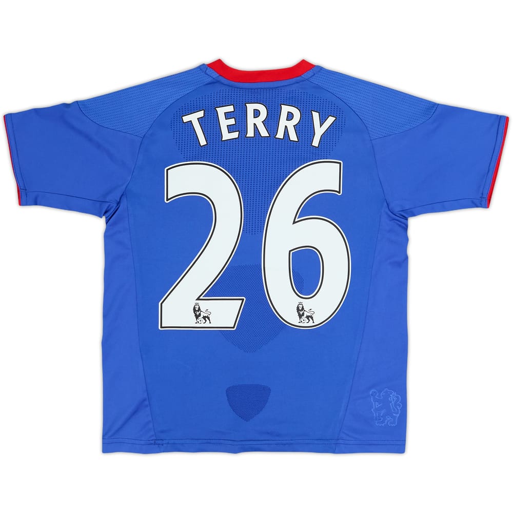 2010-11 Chelsea Home Shirt Terry #26 - 8/10 - (7-8Y)