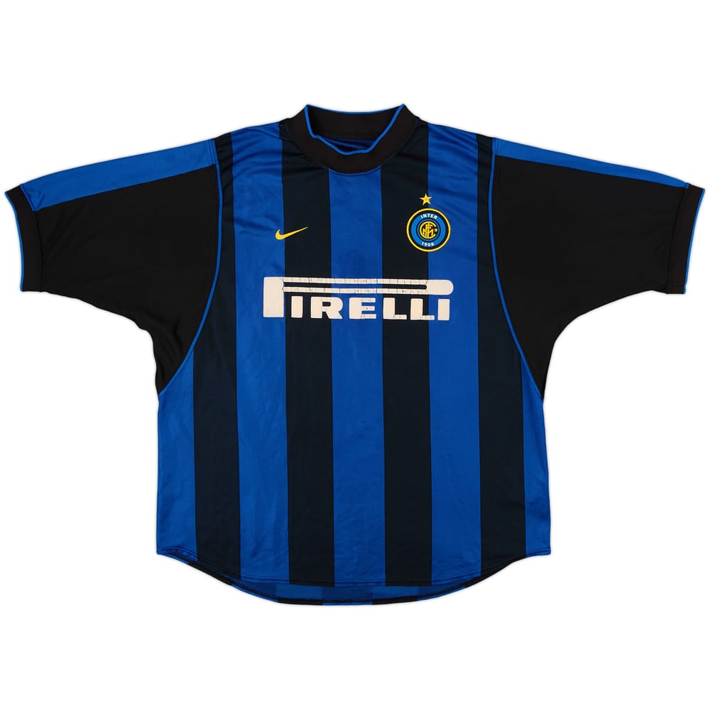 2000-01 Inter Milan Home Shirt - 5/10 - (XL)