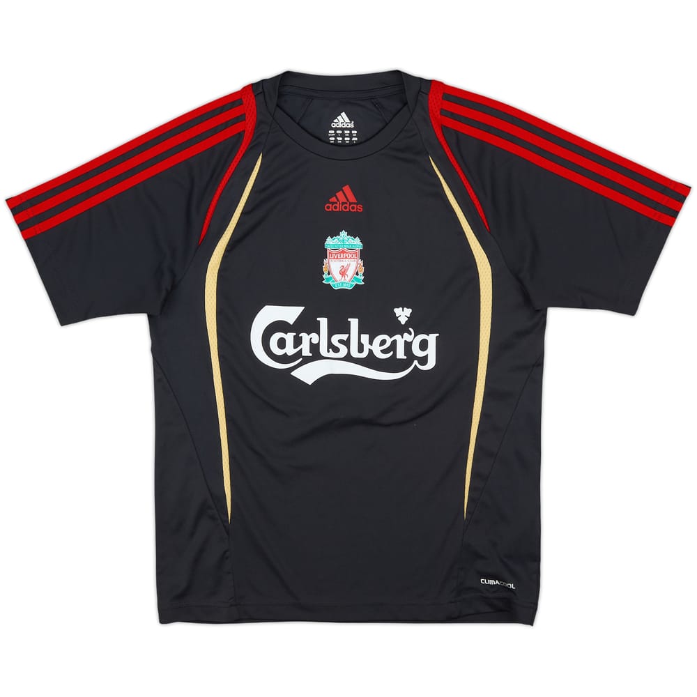 2009-10 Liverpool adidas Training Shirt - 9/10 - (L.Boys)