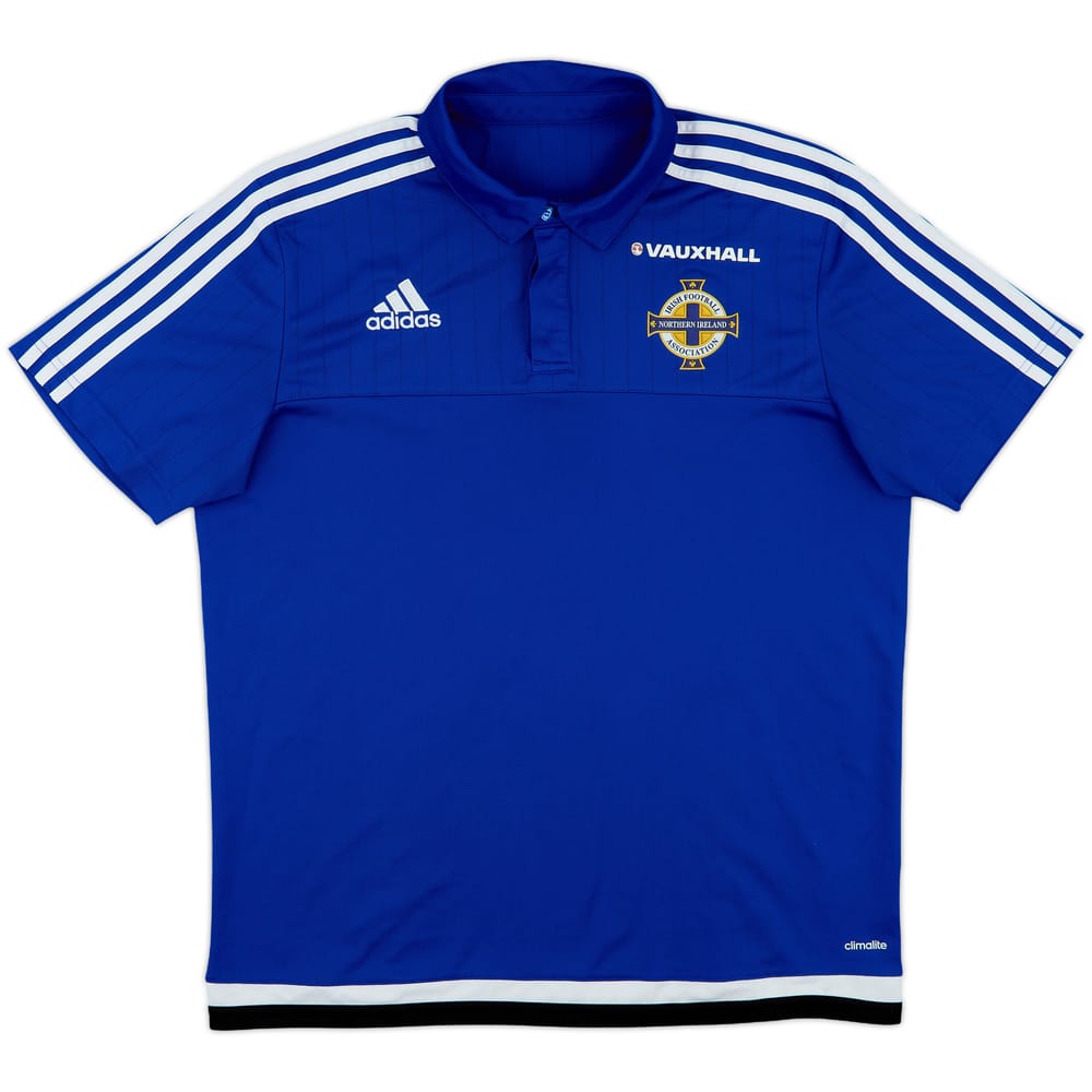 2015-16 Northern Ireland adidas Polo Shirt - 8/10 - (L)