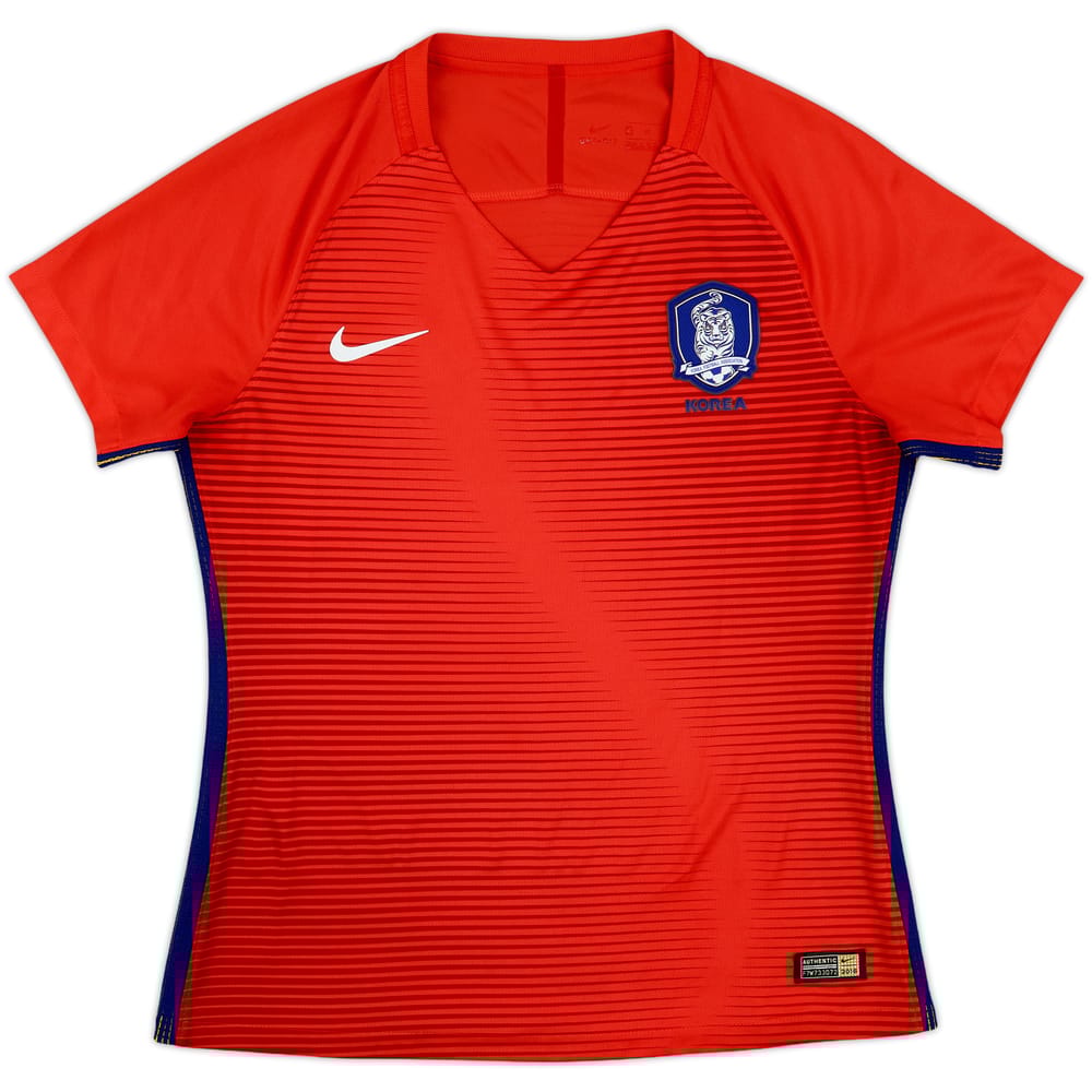 2016-18 South Korea Player Issue Home Shirt - 5/10 - (Women's XL)