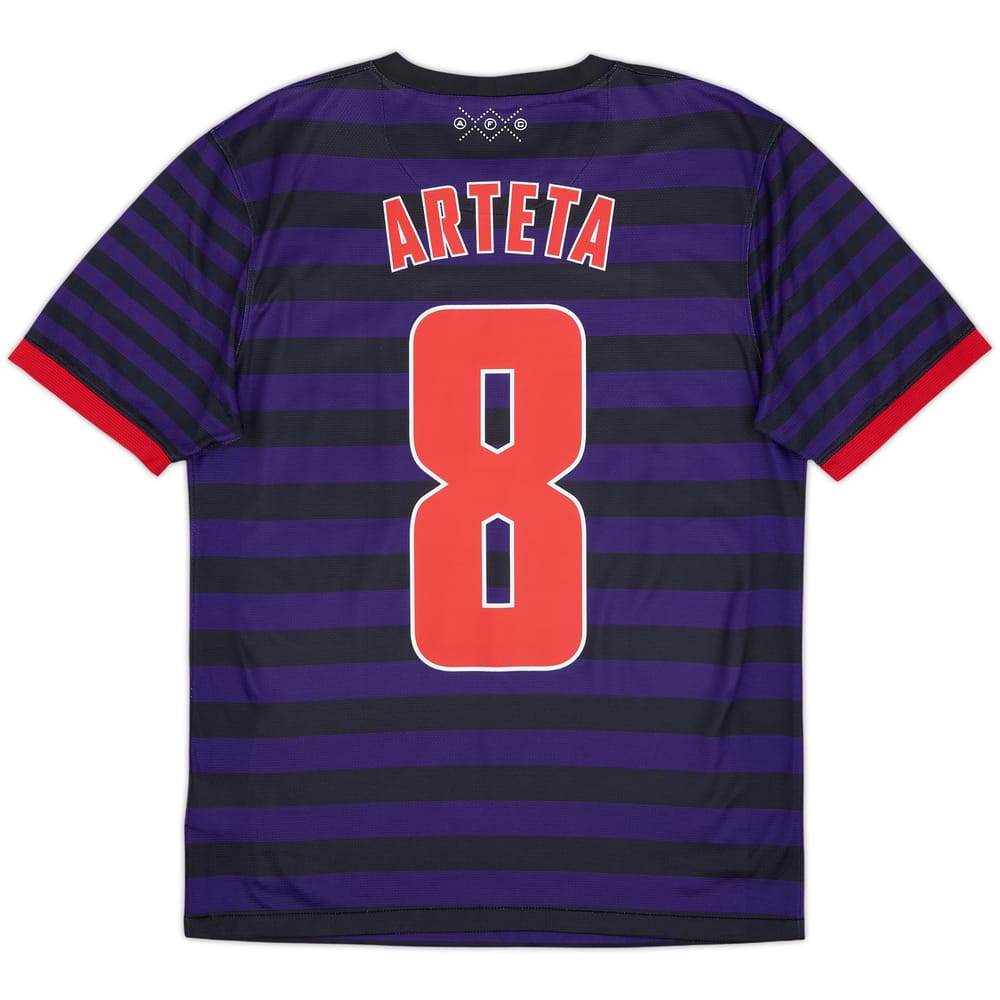 2012-13 Arsenal Away Shirt Arteta #8 - 8/10 - (S)