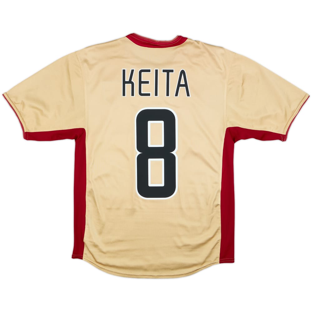 2002-03 Lens Home Shirt Keita #8 - 8/10 - (S)