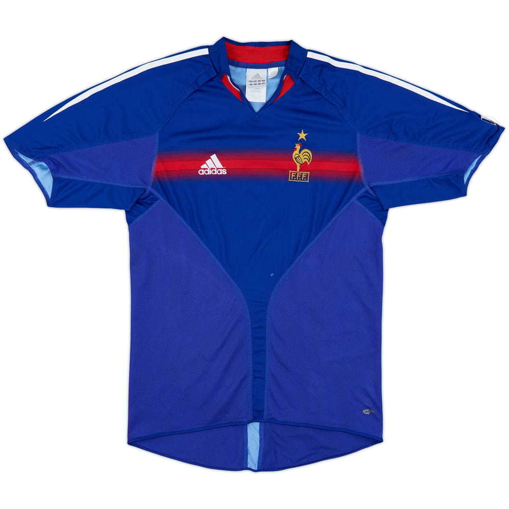 2004-06 France Home Shirt - 5/10 - (S)