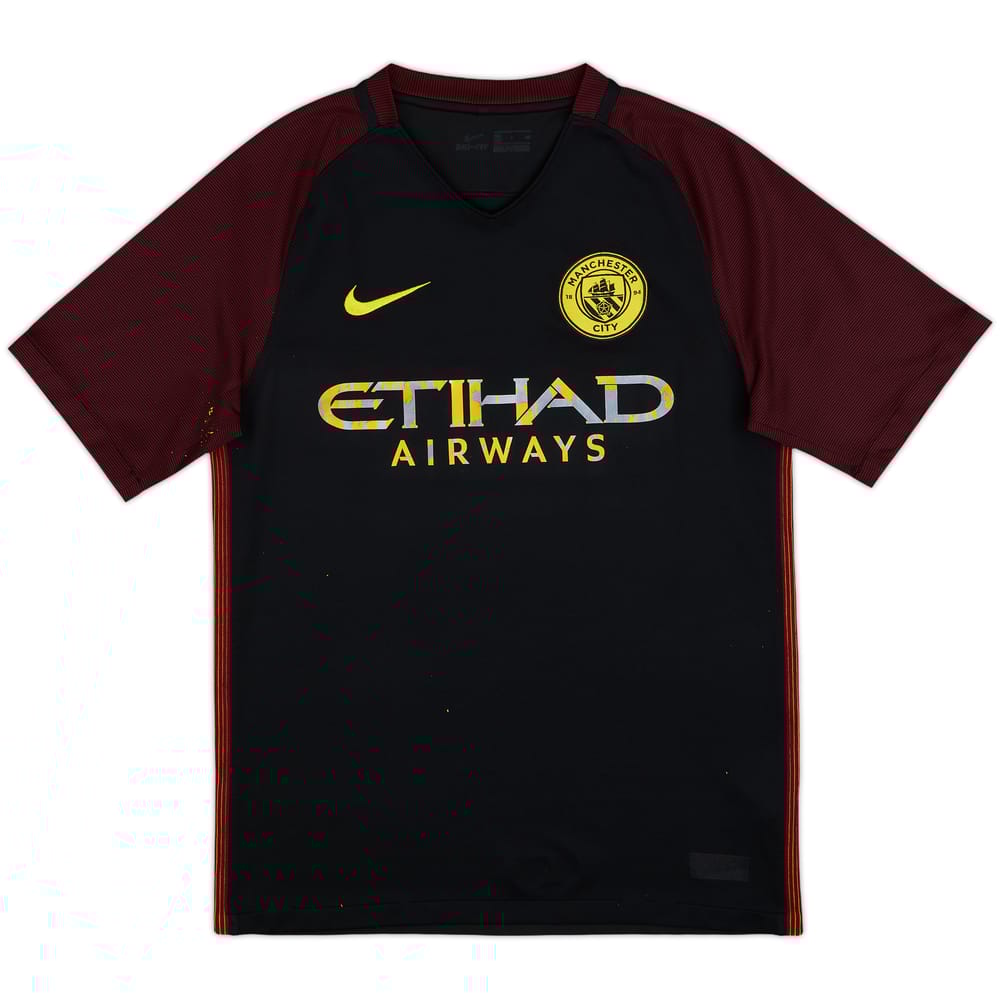 2016-17 Manchester City Away Shirt - 4/10 - (S)