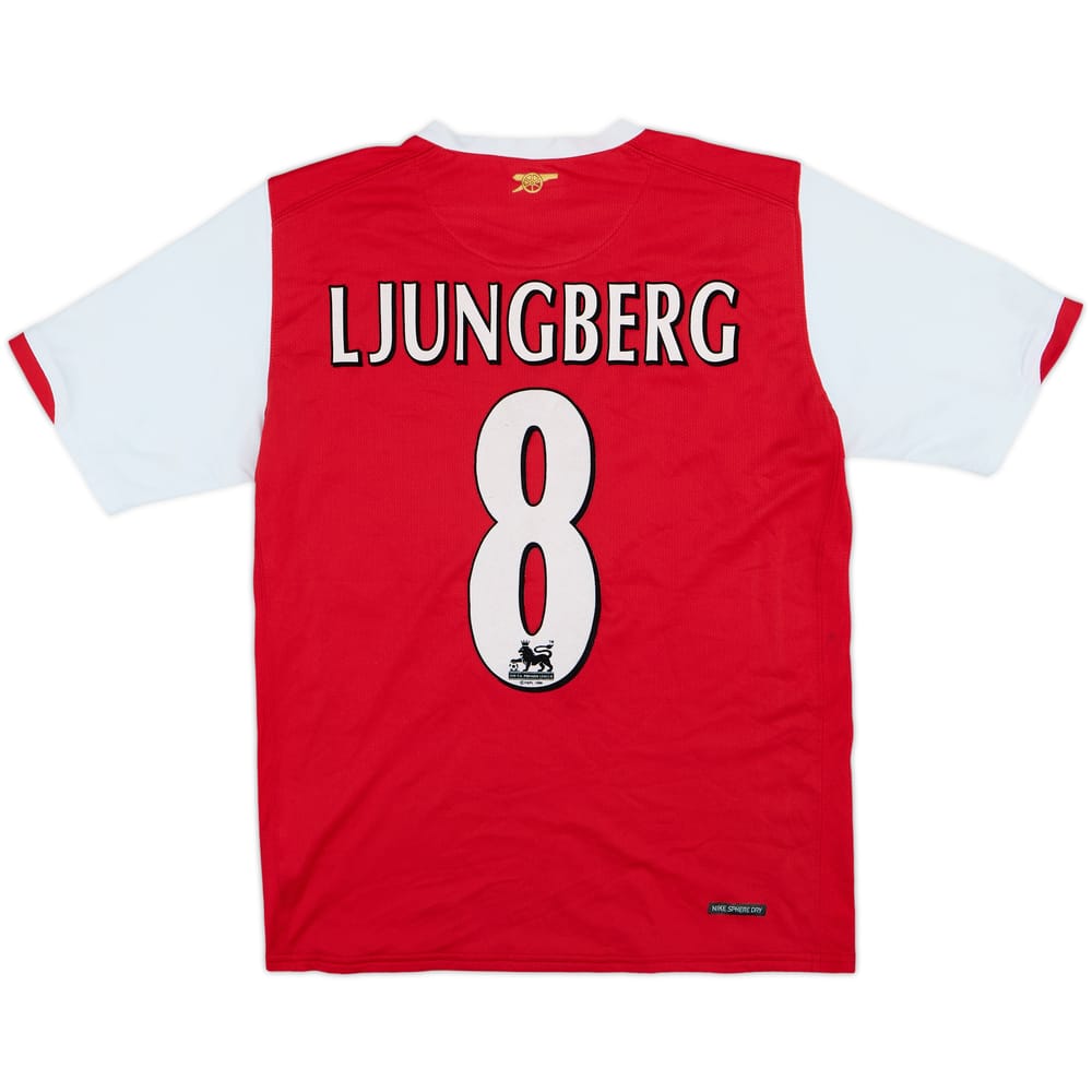 2006-08 Arsenal Home Shirt Ljungberg #8 - 5/10 - (L.Boys)