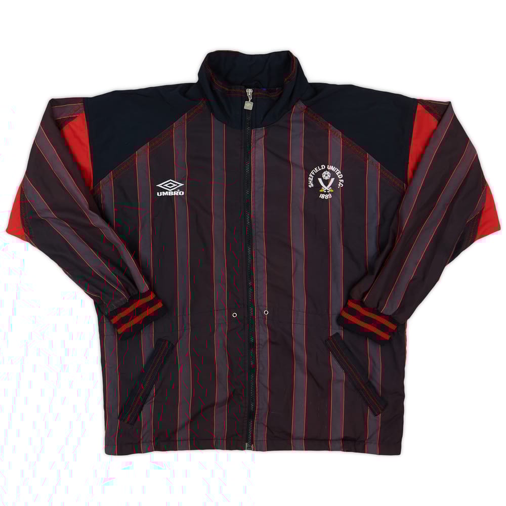 1991-92 Sheffield United Umbro Track Jacket - 9/10 - (M)