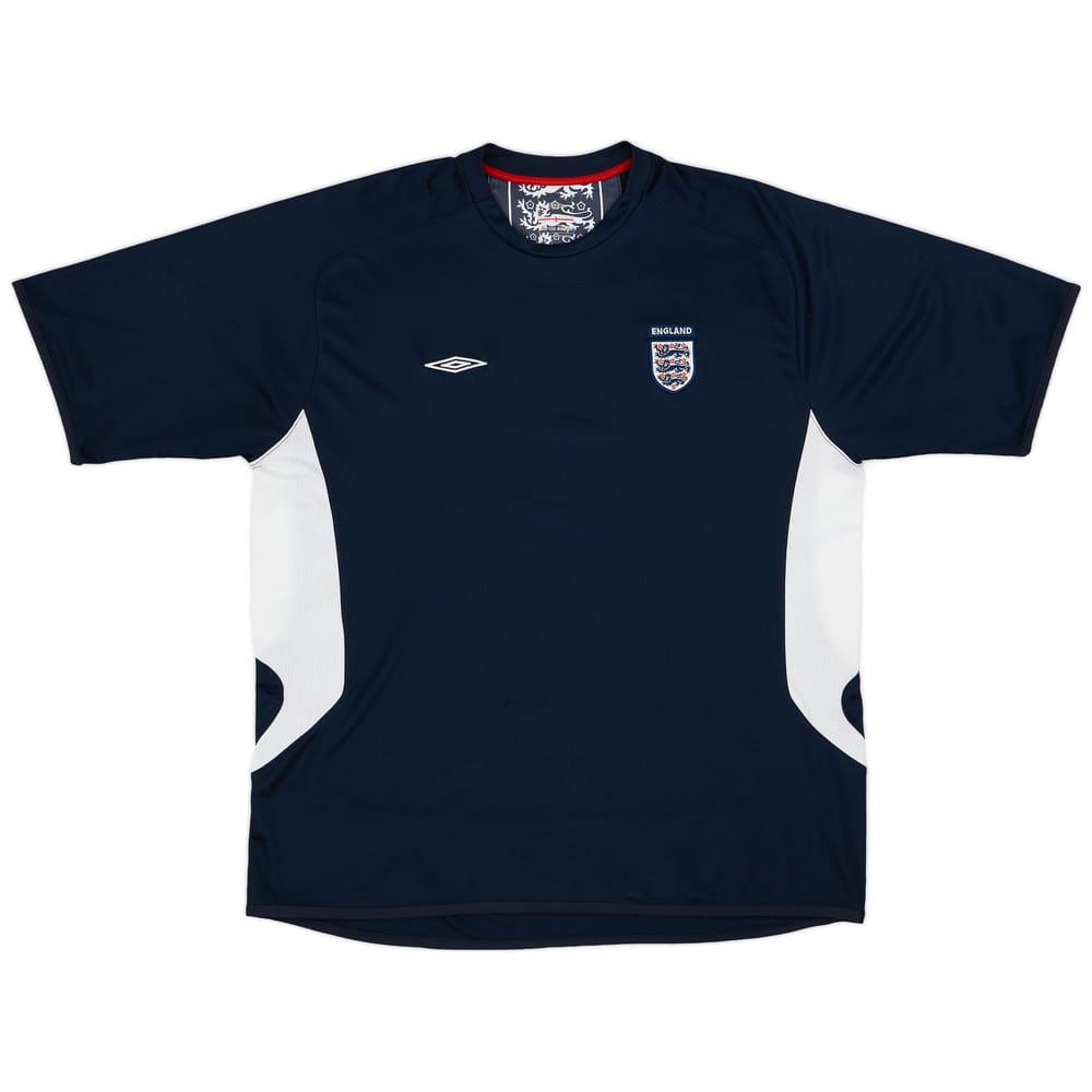 2005-06 England Umbro Training Shirt - 8/10 - (XXL)