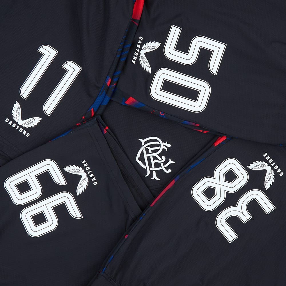2024-25 Rangers Player Issue Third Shorts # - 9/10
