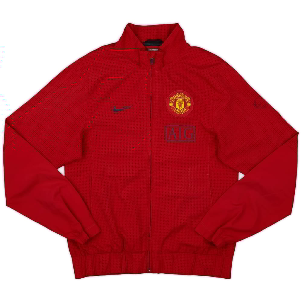 2009-10 Manchester United Nike Track Jacket - 9/10 - (S)