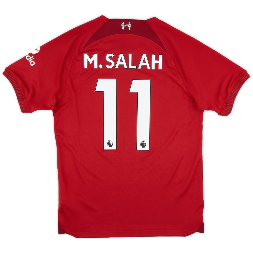 2022-23 Liverpool Home Shirt Salah #11 - 8/10 - (S)