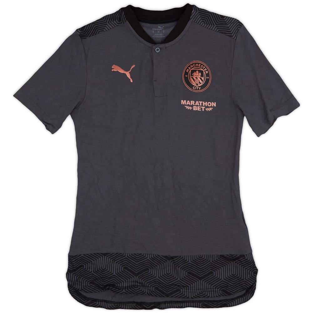 2020-21 Manchester City Puma Polo Shirt - 9/10 - (S)
