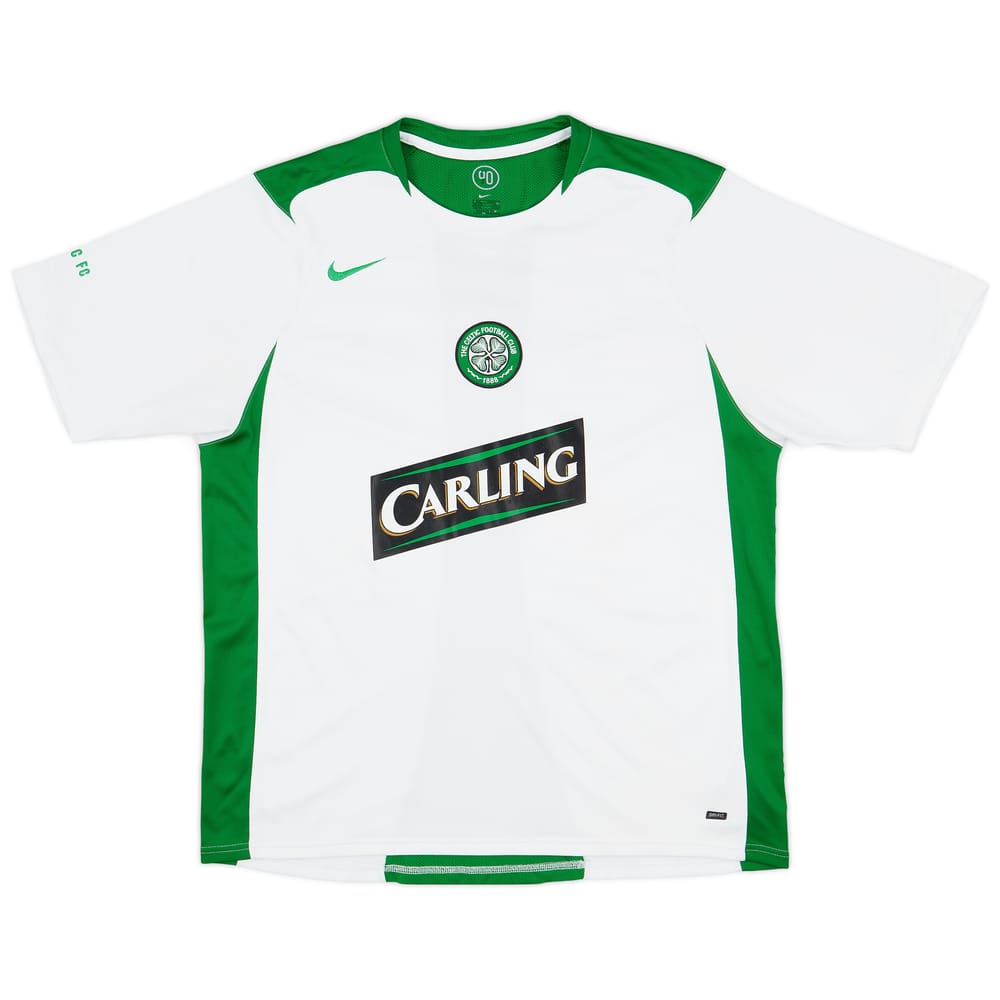 2006-07 Celtic Nike Training Shirt - 8/10 - (XL)