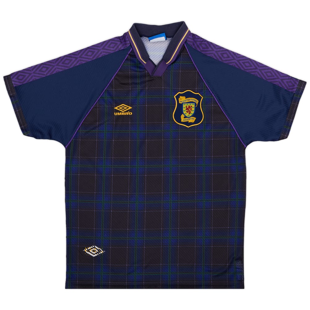 1994-96 Scotland Home Shirt - 7/10 - (L)