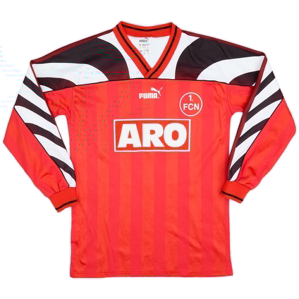 1995-96 Nurnberg Home L/S Shirt - 9/10 - (XS)