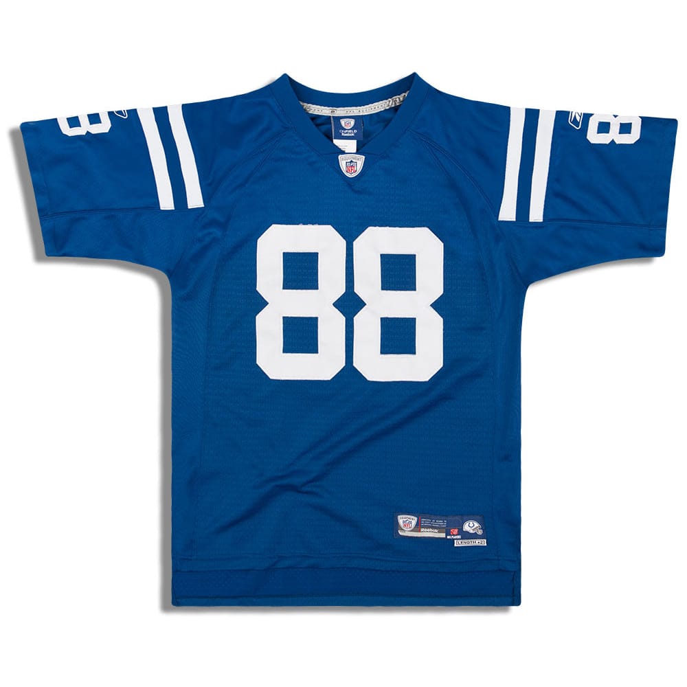 2008 Indianapolis Colts Harrison #88 Reebok Premier Jersey (Home) Y