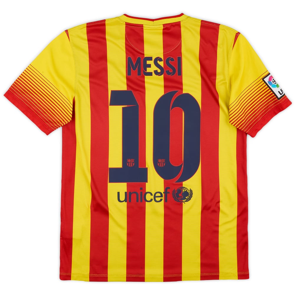 2013-15 Barcelona Away Shirt Messi #10 - 6/10 - (M)