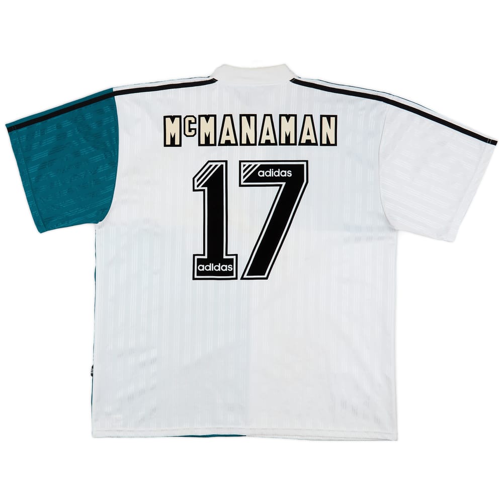 1995-96 Liverpool Away Shirt McManaman #17 - 6/10 - (XXL)