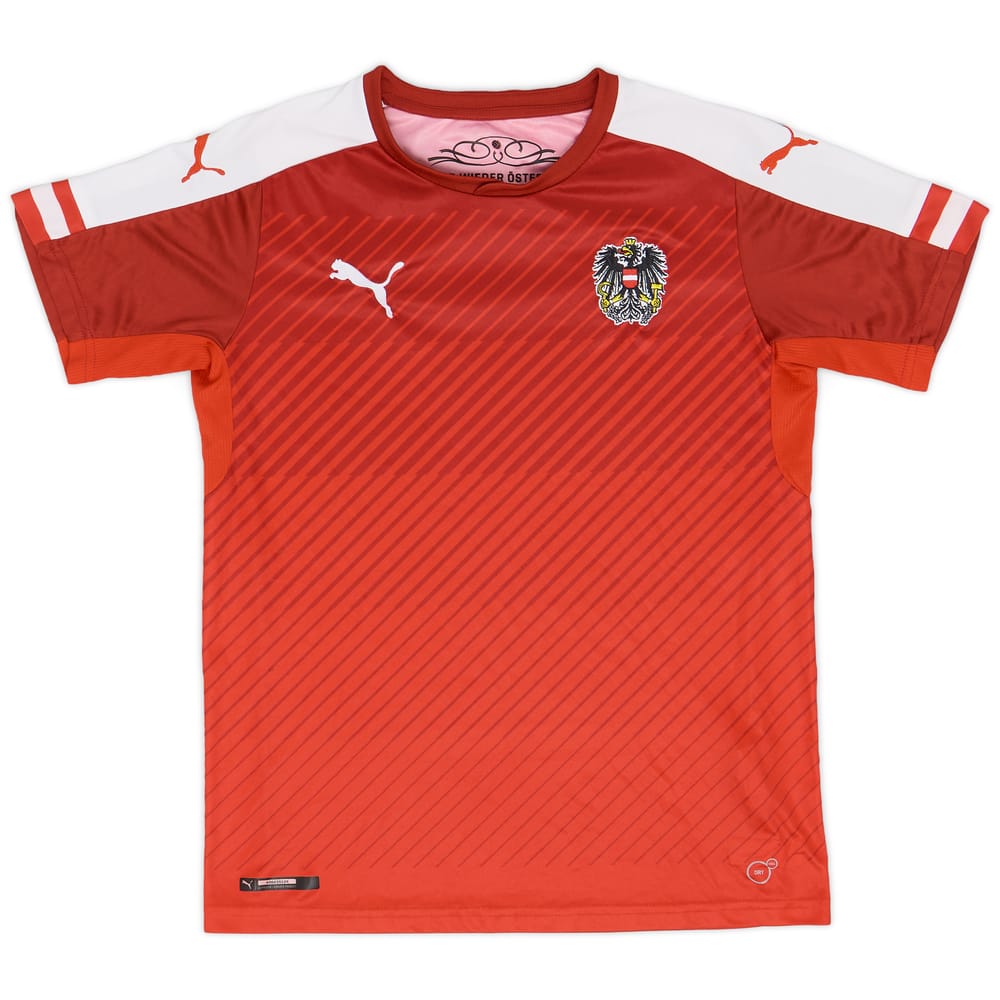 2016-17 Austria Home Shirt - 8/10 - (XL.Boys)