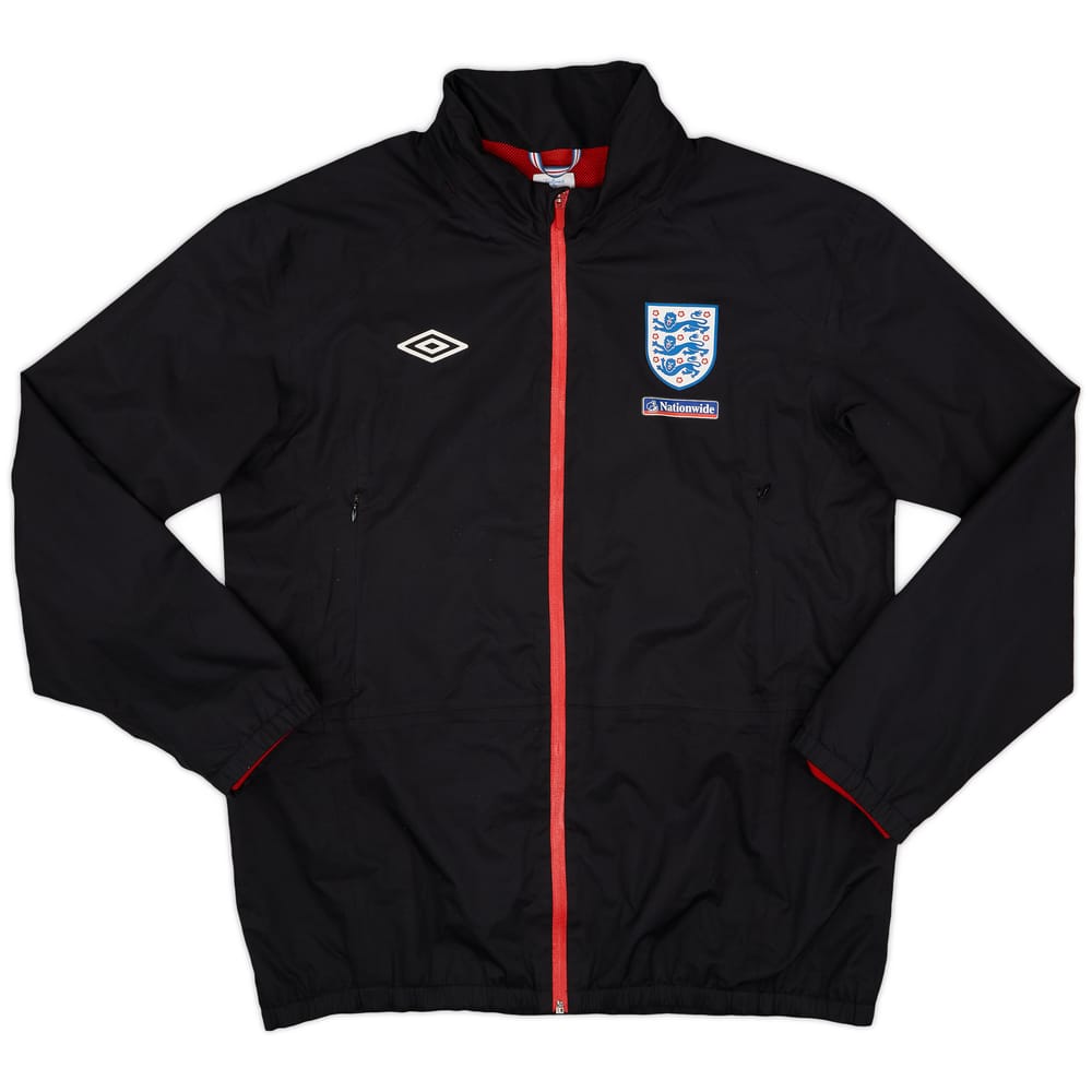 2010-11 England Umbro Hooded Rain Jacket - 8/10 - (XL)