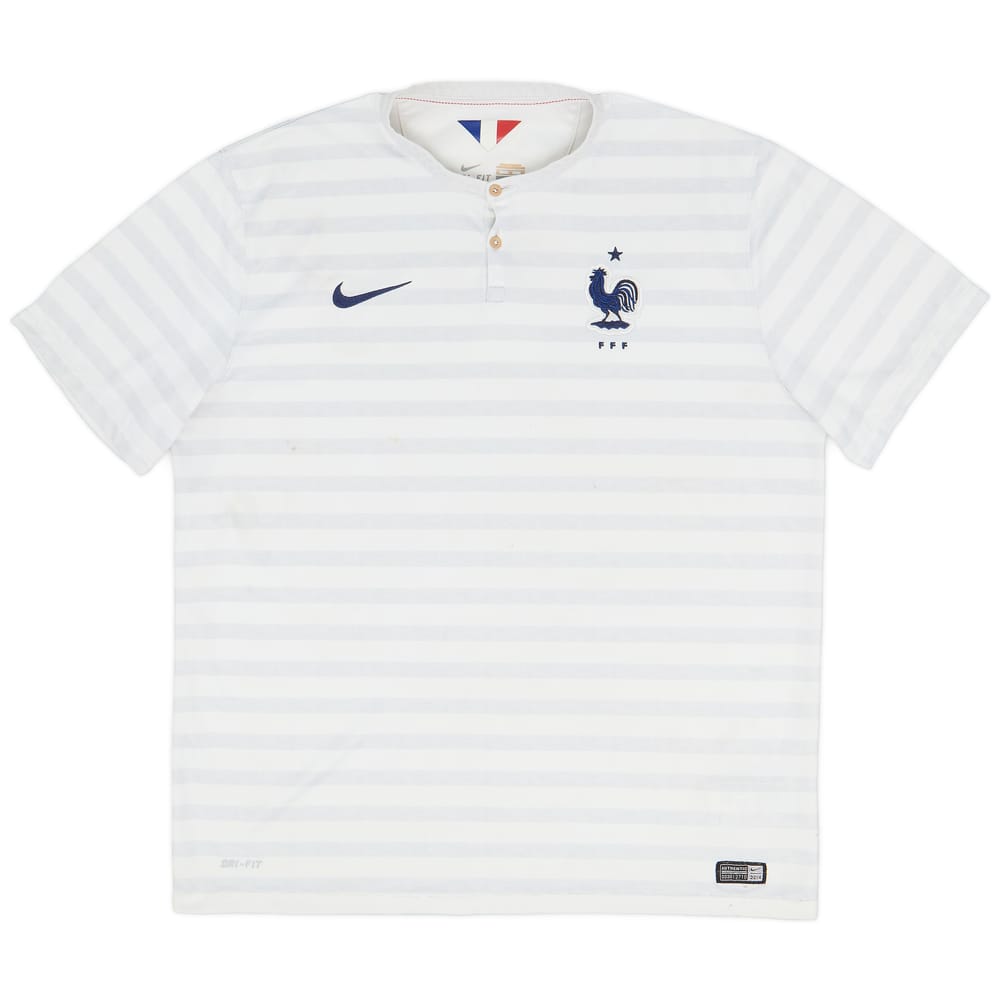 2014-15 France Away Shirt - 6/10 - (XL)