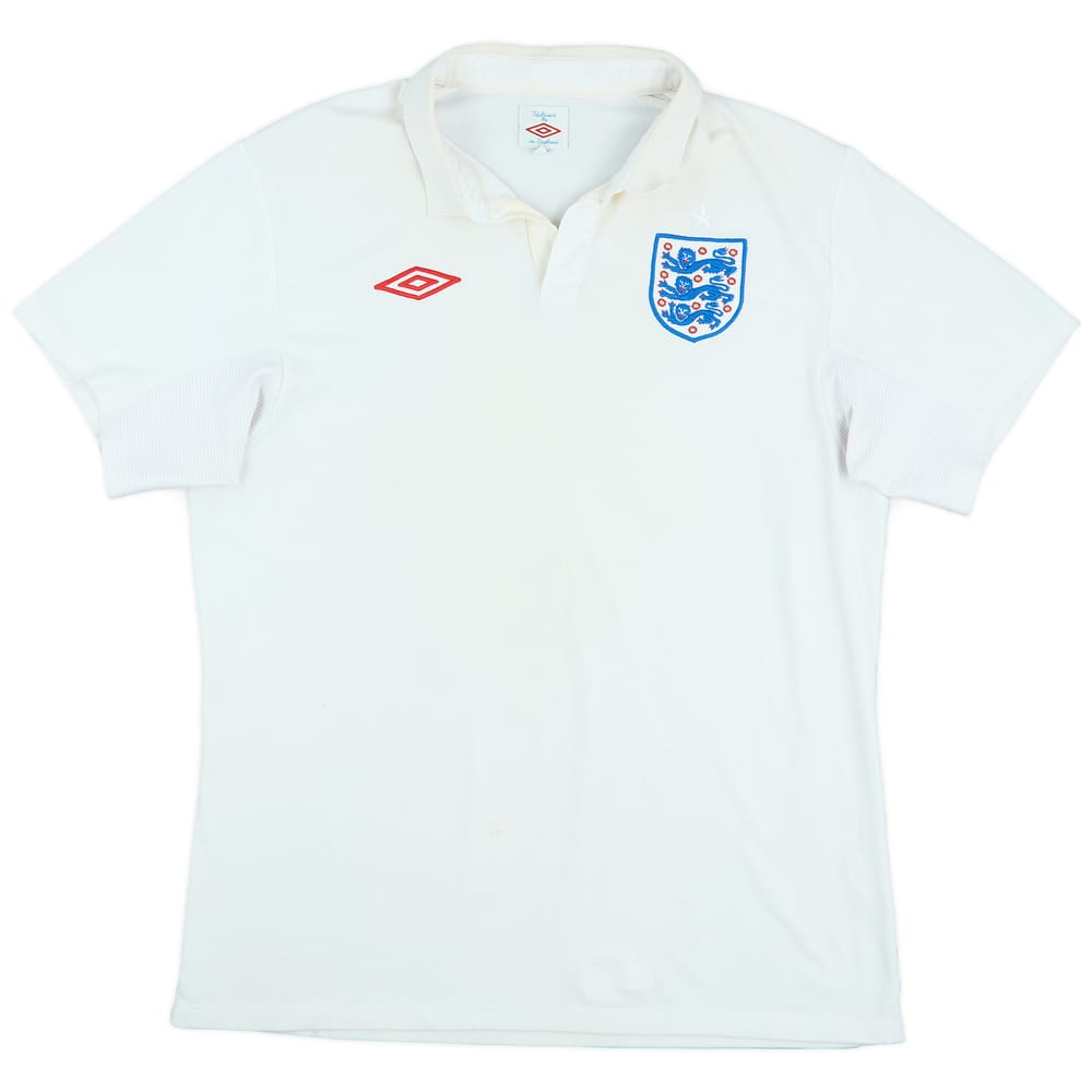 2009-10 England Home Shirt - 5/10 - (L)