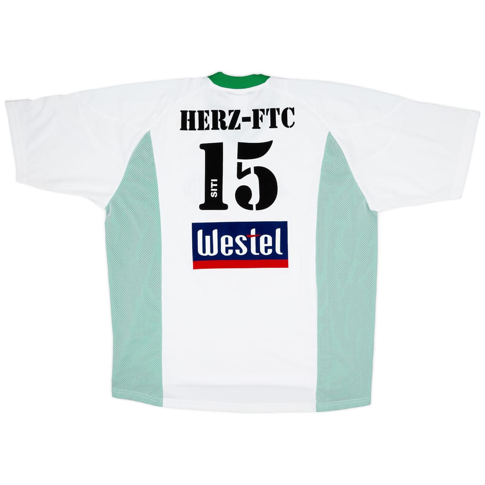 2000-02 Ferencvaros Handball Away Shirt #15 - 9/10 - (XL)