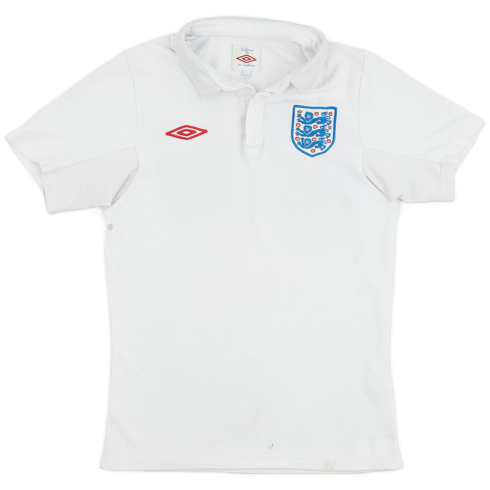 2009-10 England Home Shirt - 5/10 - (M.Boys)