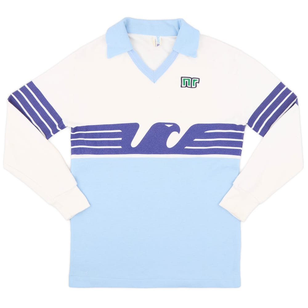 1982-83 Lazio Home L/S Shirt - 9/10 - (L)