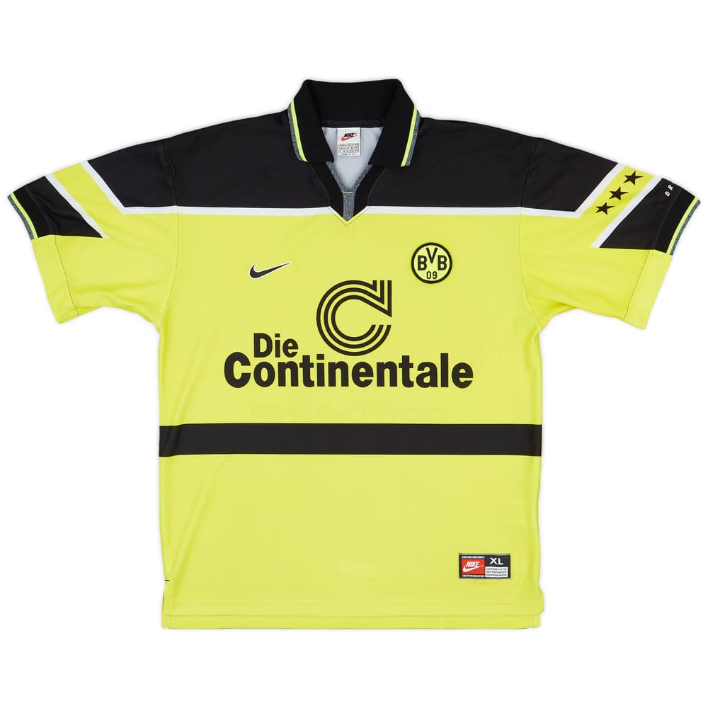 1997-98 Borussia Dortmund Home Shirt Champions League Sieger '97 - 4/10 - (XL)