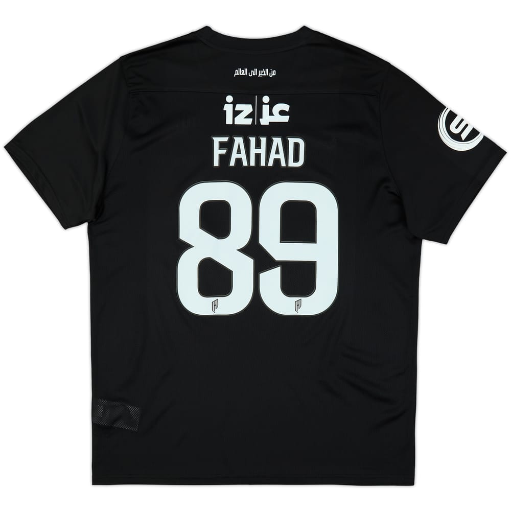 2024-25 Al Qadsiah GK Home Shirt Fahad #89 - As New - (XL)