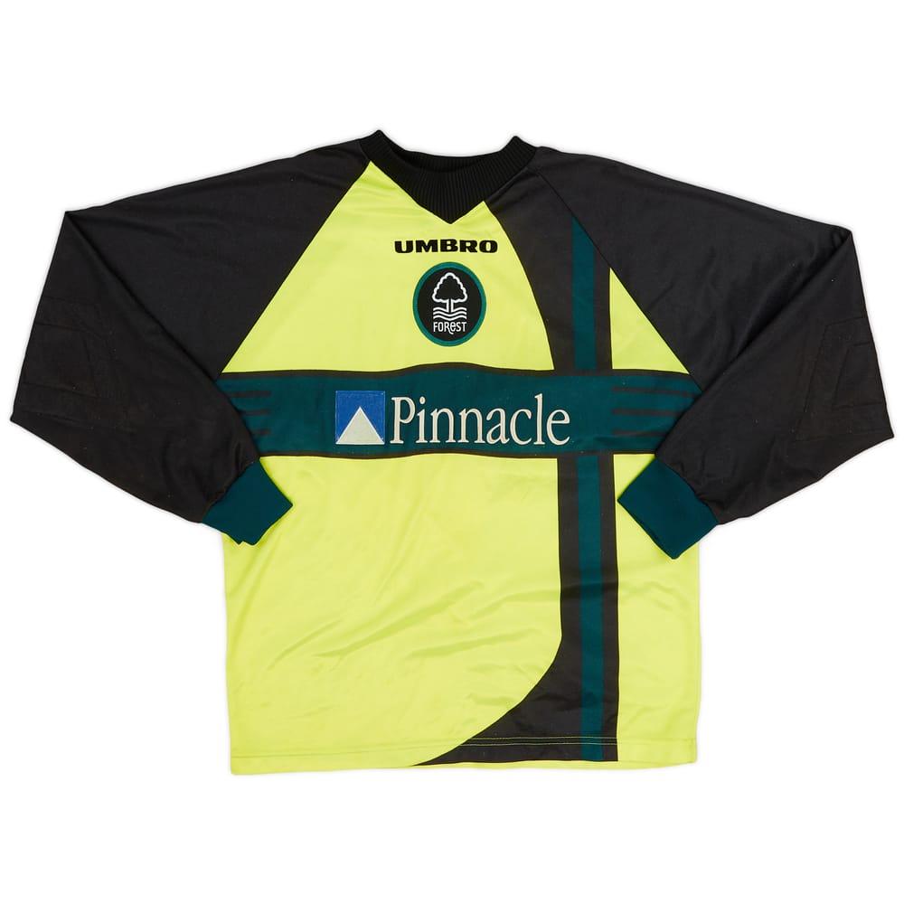 1997-98 Nottingham Forest GK Shirt - 7/10 - (L.Boys)