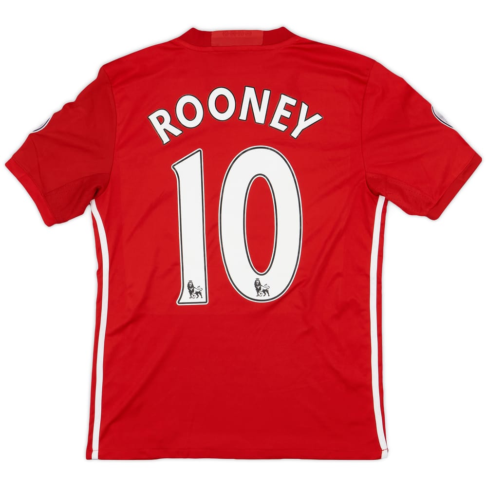 2016-17 Manchester United Home Shirt Rooney #10 - 6/10 - (S)