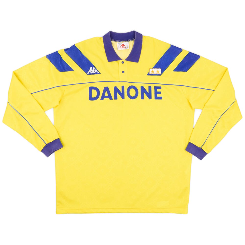 1992-94 Juventus Away L/S Shirt - 9/10 - (XL)