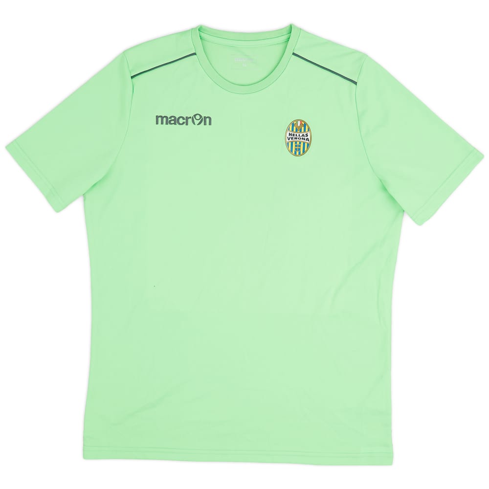 2018-19 Hellas Verona Macron Training Shirt - 9/10 - (XL)