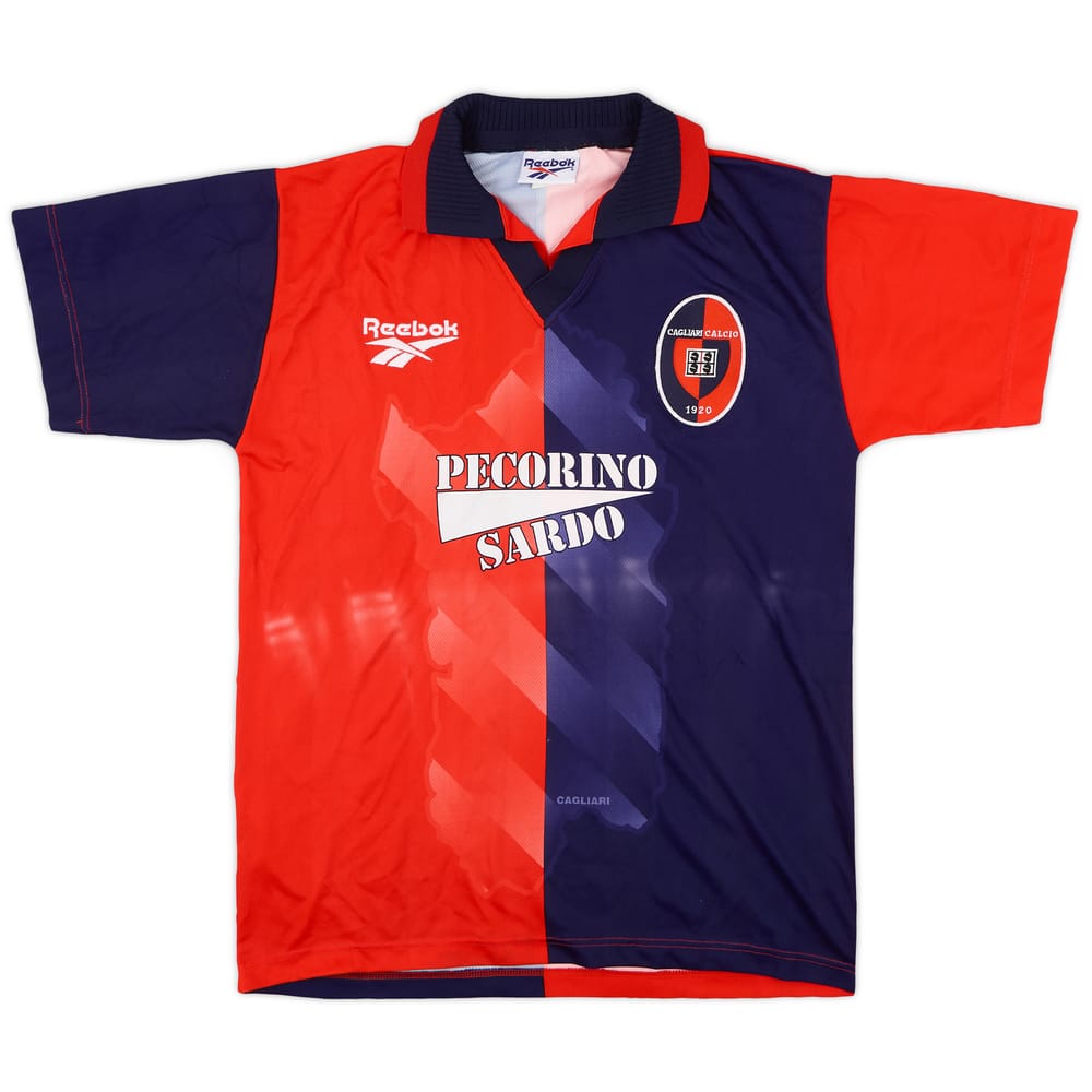 1996-98 Cagliari Home Shirt - 7/10 - (M)