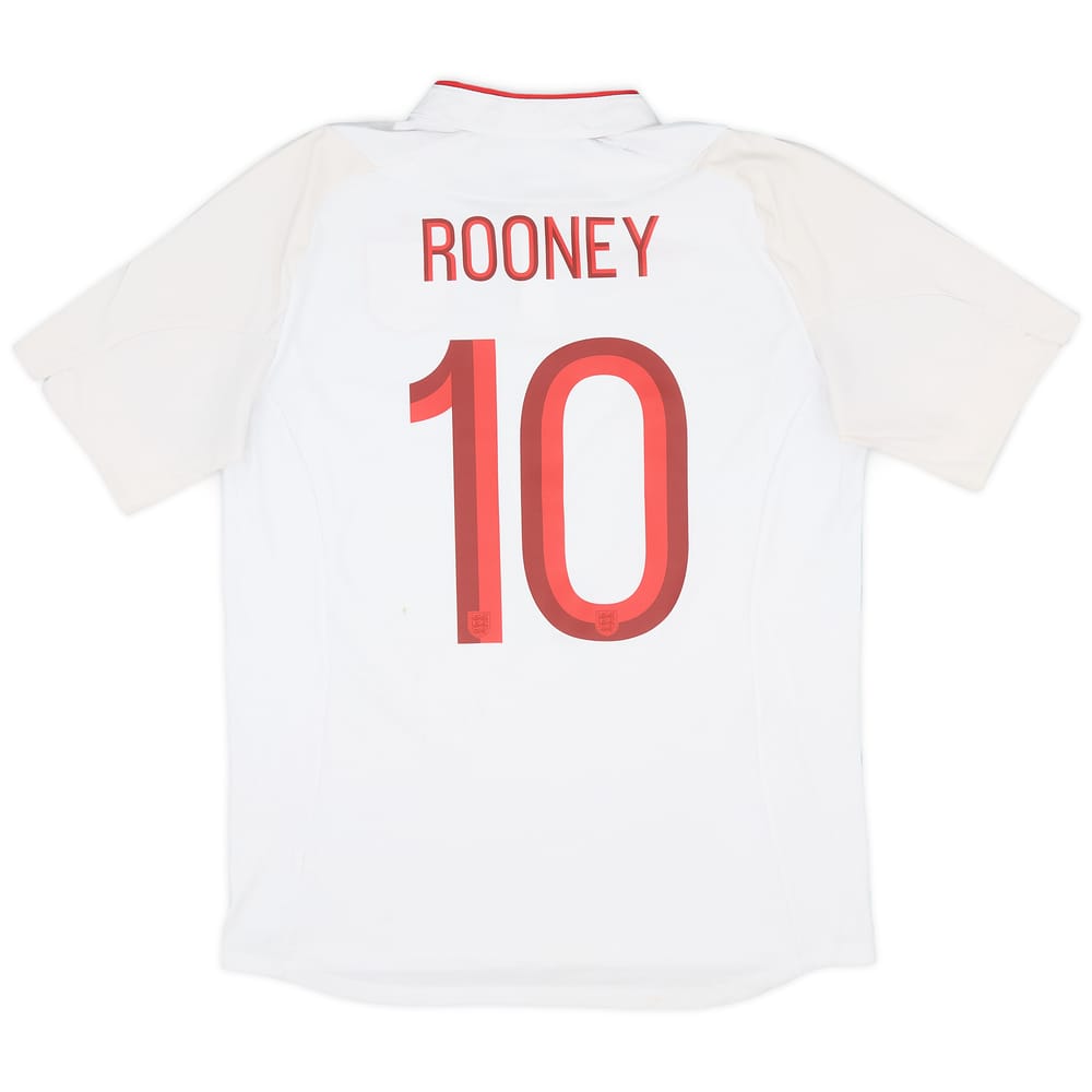 2012-13 England Home Shirt Rooney #10 - 5/10 - (L)