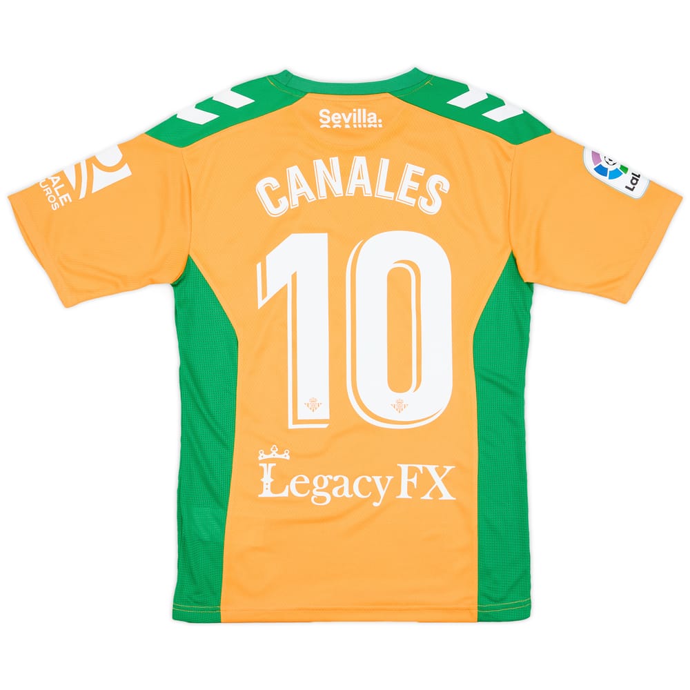 2022-23 Real Betis Third Shirt Canales #10 - As New - (S)